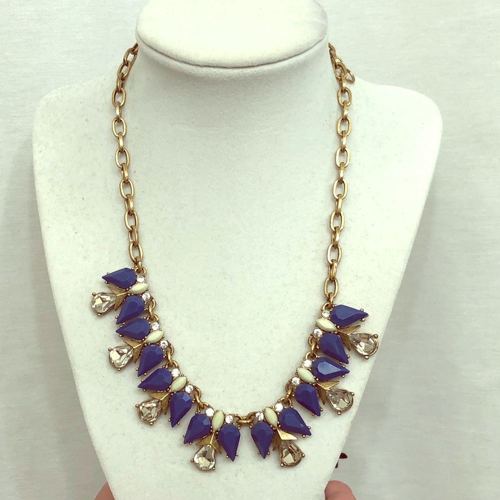 J. crew gem necklace